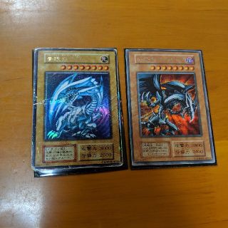 ユウギオウ(遊戯王)のはやと様専用、初期、青眼の白龍、レッドアイズブラックメタルドラゴン(シングルカード)