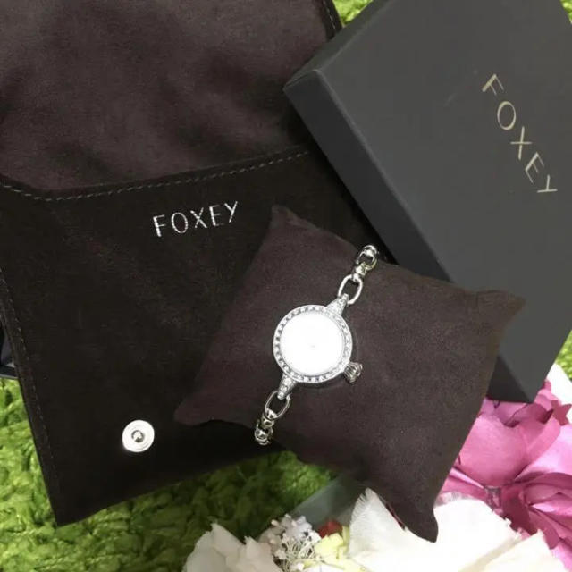 FOXEY(フォクシー)の新品フォクシー❤ジュエルウォッチ 腕時計 ブレスレット レディースのファッション小物(腕時計)の商品写真