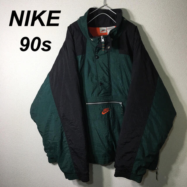 NIKE(ナイキ)の90s NIKE アノラックジャケット 古着 メンズ メンズのジャケット/アウター(ナイロンジャケット)の商品写真