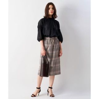 ドゥーズィエムクラス(DEUXIEME CLASSE)の新品 19AW Whim Gazette ウィムガゼット スカート チェック(ひざ丈スカート)