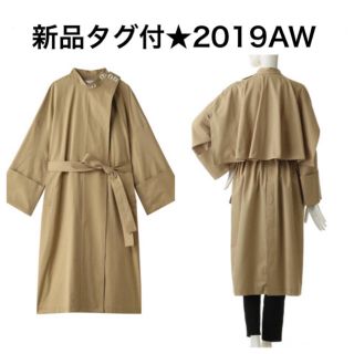 ENFOLD 新品 19AW マスターシードツイル スタンドカラートレンチコート