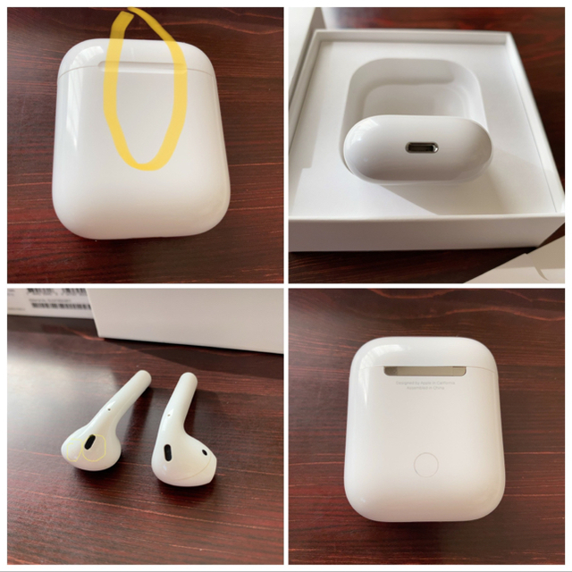 Apple(アップル)のAirPods with Charging Case スマホ/家電/カメラのオーディオ機器(ヘッドフォン/イヤフォン)の商品写真