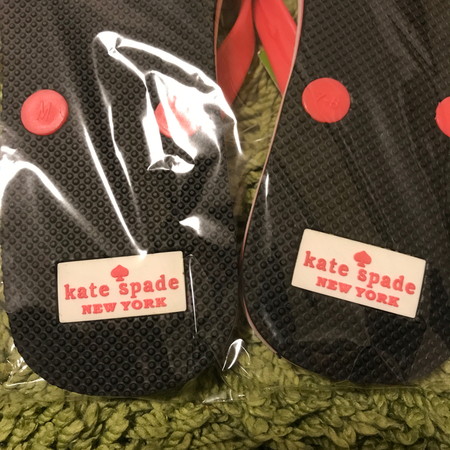 kate spade new york(ケイトスペードニューヨーク)の引越し前SALE☆kate spade new yorkビーサン レディースの靴/シューズ(ビーチサンダル)の商品写真