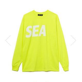 ロンハーマン(Ron Herman)のWIND AND SEA ロングスリーブTシャツ イエロー L size(Tシャツ/カットソー(七分/長袖))