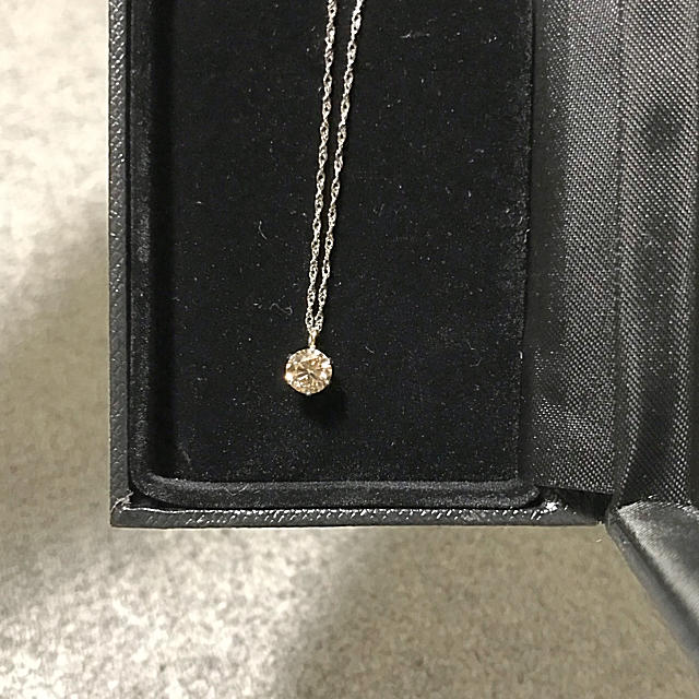 高島屋0.4ct ダイヤモンドネックレス