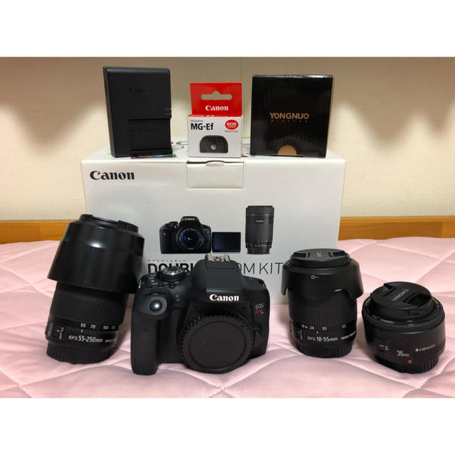 【専用】Canon EOS kissx8i ダブルズームキット +α