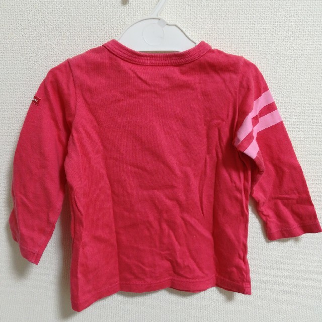 HOT BISCUITS(ホットビスケッツ)のミキハウス ホットビスケッツ 80 長袖 シャツ キッズ/ベビー/マタニティのベビー服(~85cm)(Ｔシャツ)の商品写真
