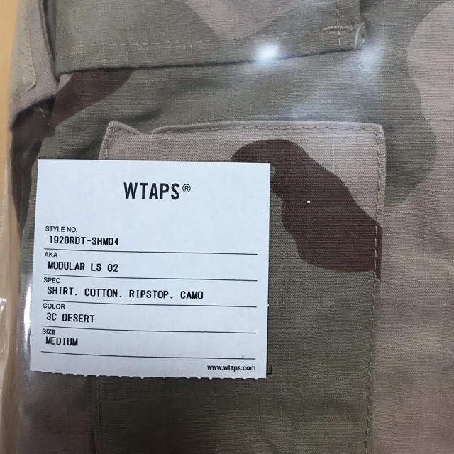 19aw wtaps modular ls 02 shirts