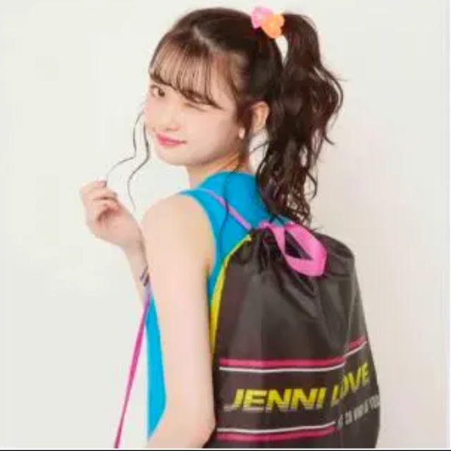 JENNI(ジェニィ)のニコ☆プチ 8月号 JENNI love（ジェニィラブ）ナップサック レディースのバッグ(リュック/バックパック)の商品写真