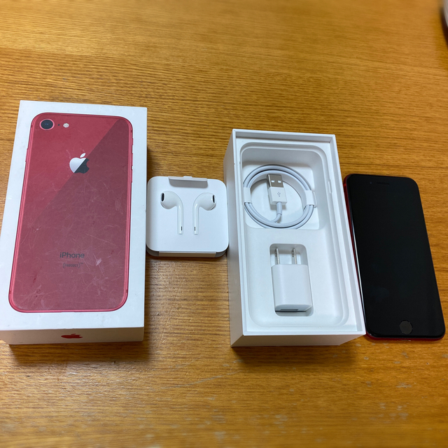 iPhone8 64GB Red simフリー 値下げ中！ 半額SALE☆ www.gold-and-wood.com