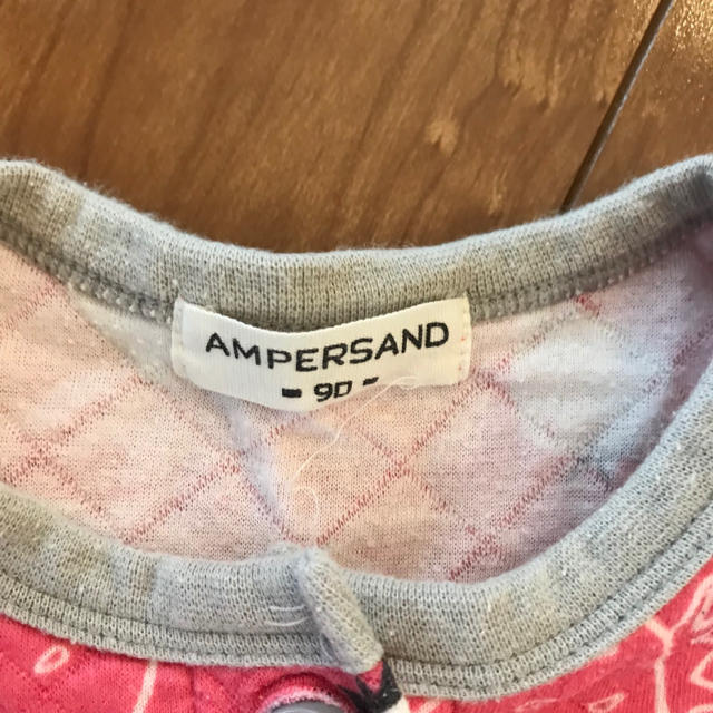 ampersand(アンパサンド)のアンパサンド キルティングパジャマ 90 キッズ/ベビー/マタニティのキッズ服女の子用(90cm~)(パジャマ)の商品写真