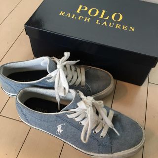 ポロラルフローレン(POLO RALPH LAUREN)のスニーカー  23.5cm  ラルフローレン ポロ(スニーカー)