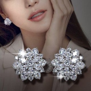 ハリーウィンストン(HARRY WINSTON)のキラキラピアス新品(ピアス)