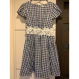 トッコ(tocco)のtocco closet チェックワンピース(ひざ丈ワンピース)