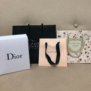 ディオール(Dior)の紙袋(ディオール、ラデュレ、ジルスチュアート)(その他)