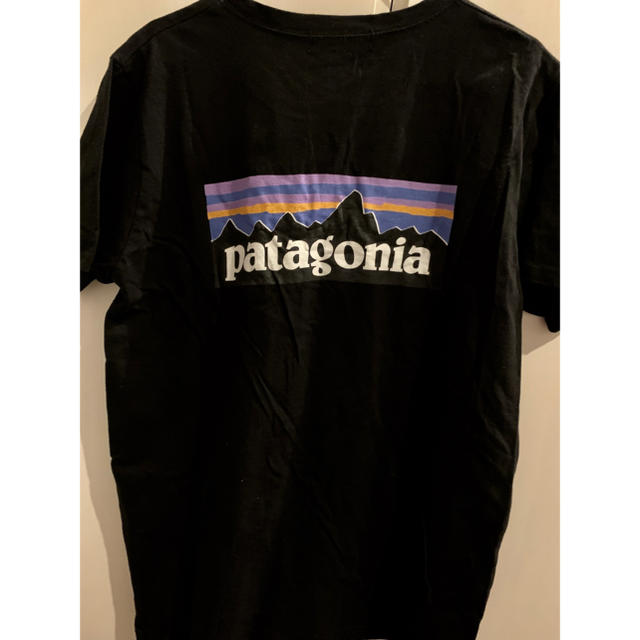patagonia(パタゴニア)のパタゴニア ブラック Tシャツ レディースのトップス(Tシャツ(半袖/袖なし))の商品写真
