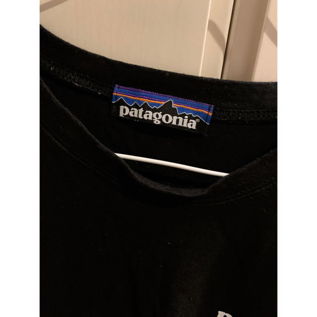 patagonia(パタゴニア)のパタゴニア ブラック Tシャツ レディースのトップス(Tシャツ(半袖/袖なし))の商品写真