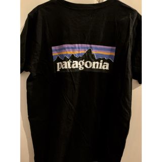 パタゴニア(patagonia)のパタゴニア ブラック Tシャツ(Tシャツ(半袖/袖なし))