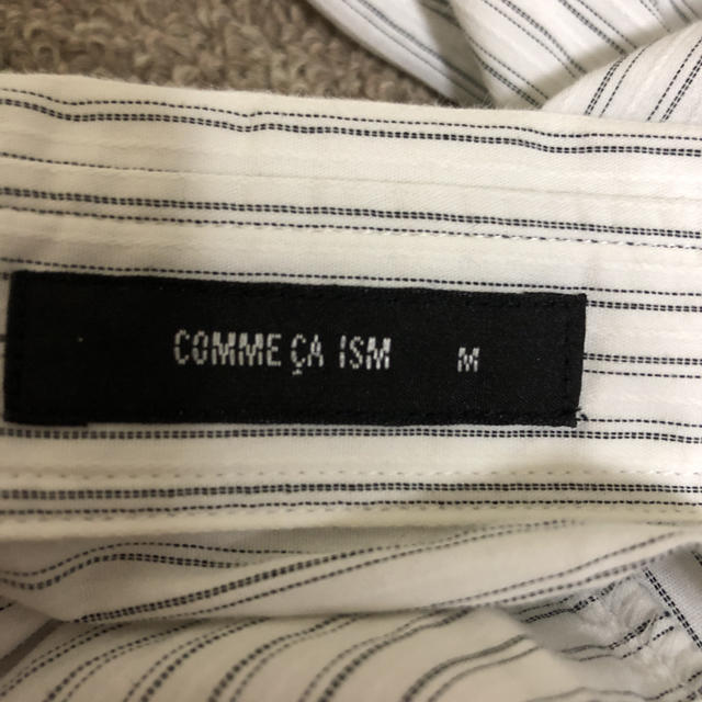 COMME CA ISM(コムサイズム)のコムサ  ストライプシャツ レディースのトップス(シャツ/ブラウス(長袖/七分))の商品写真