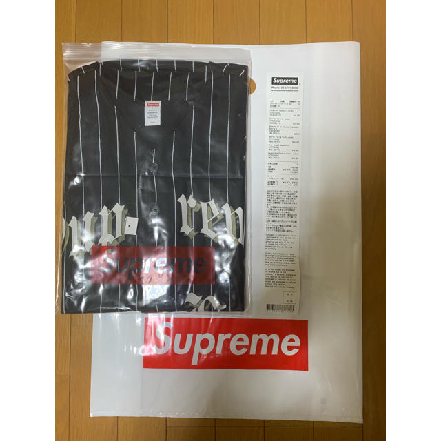 Supreme Love Hate Baseball Jersey 黒 L 希少