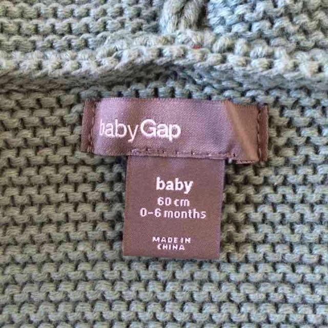 babyGAP(ベビーギャップ)のbaby Gap カーディガン キッズ/ベビー/マタニティのベビー服(~85cm)(カーディガン/ボレロ)の商品写真