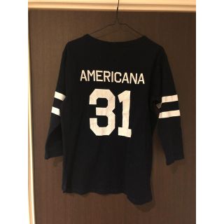 アメリカーナ(AMERICANA)のアメリカーナ カットソー Tシャツ(Tシャツ(長袖/七分))