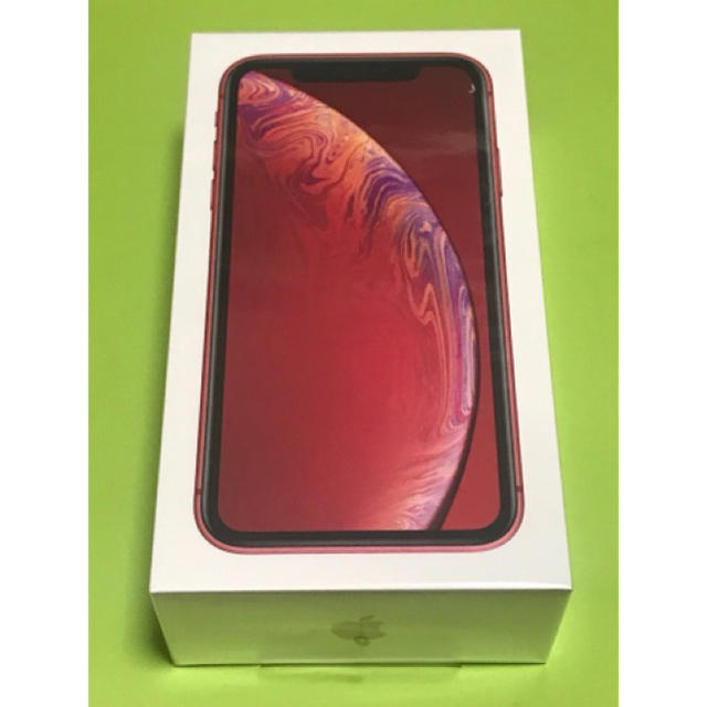 新品】 Apple SIMフリー レッド 128GB 【新品/未使用/未開封】iPhoneXR