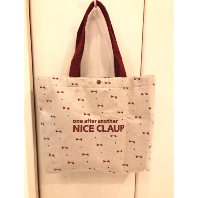 NICE CLAUP(ナイスクラップ)のNICE CLAUP トートバッグ 新品 レディースのバッグ(トートバッグ)の商品写真