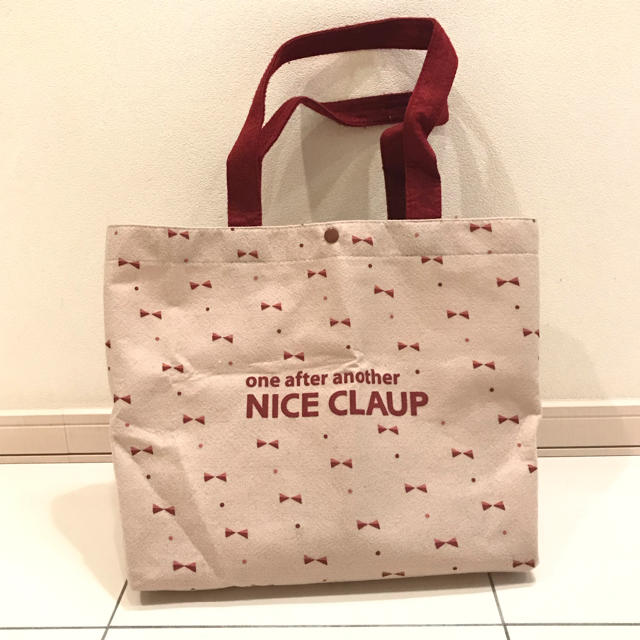 NICE CLAUP(ナイスクラップ)のNICE CLAUP トートバッグ 新品 レディースのバッグ(トートバッグ)の商品写真