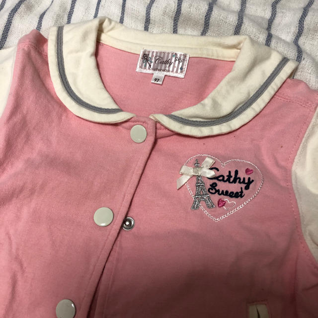 motherways(マザウェイズ)の97 マザウェイズ セーラー襟ブルゾン キッズ/ベビー/マタニティのキッズ服女の子用(90cm~)(ジャケット/上着)の商品写真