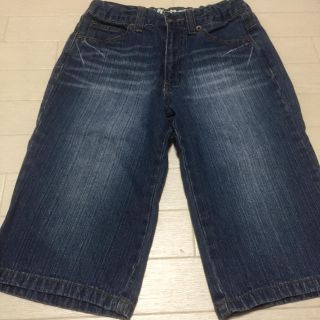 ラングラー(Wrangler)の【Wrangler】デニム ハーフパンツ 150 キッズ 古着加工(パンツ/スパッツ)