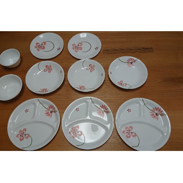 CORELLE(コレール)のコレール 食器セット 17枚 中古 インテリア/住まい/日用品のキッチン/食器(食器)の商品写真