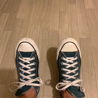 コンバース(CONVERSE)のコンバース chuck Taylor ダークグリーン色(スニーカー)