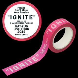 カトゥーン(KAT-TUN)のKAT−TUN IGNITE マスキングテープ マステ 福岡(アイドルグッズ)