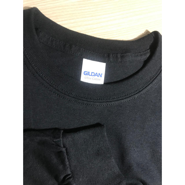 GILDAN(ギルタン)のGILDAN ギルダン ロンT S 長袖 Tシャツ カットソー 無地 ブラック メンズのトップス(Tシャツ/カットソー(七分/長袖))の商品写真