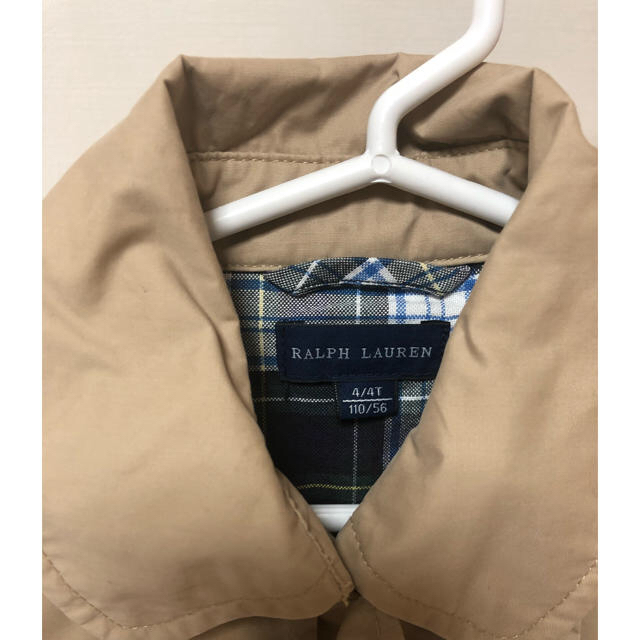 Ralph Lauren(ラルフローレン)のラルフローレン トレンチコート 女の子 110 キッズ/ベビー/マタニティのキッズ服女の子用(90cm~)(コート)の商品写真