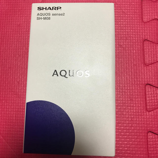 SHARP AQUOS SH-M08 ブラック SIMフリー モバイル購入品スマートフォン/携帯電話