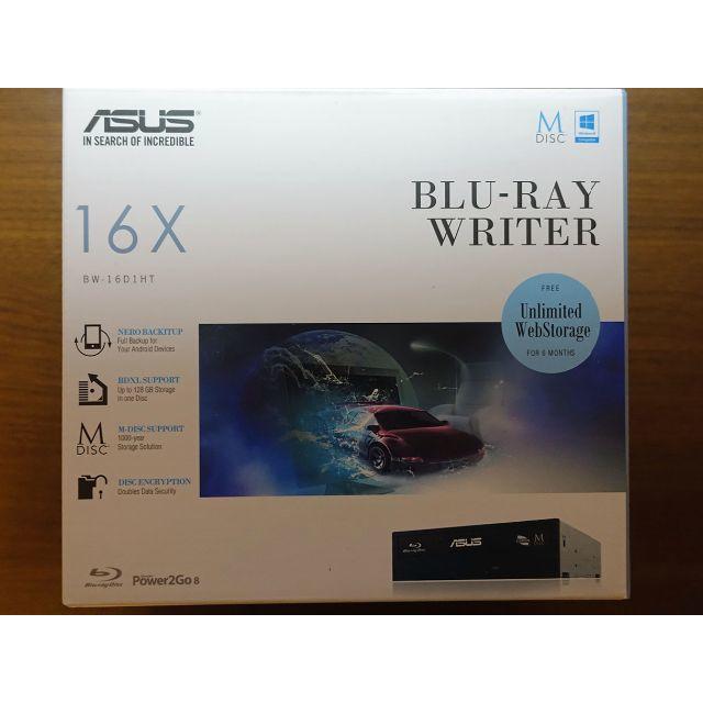 ASUS 16倍速書込 SATA接続 BDドライブ BW-16D1HT