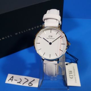 ダニエルウェリントン(Daniel Wellington)のA-276新品♥D.W.28mmレディス♥ボンディ(白)♥激安価格♥送料無料(腕時計)