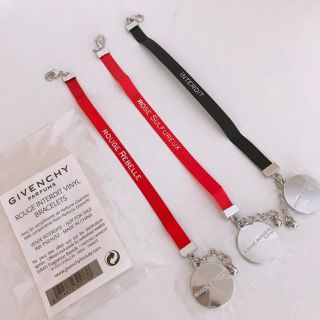 ジバンシィ(GIVENCHY)の新品未使用★ジバンシィ★非売品★チョーカー風ブレスレット 3色セット(ブレスレット/バングル)