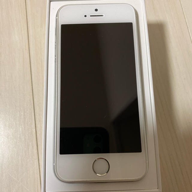 スマートフォン/携帯電話iPhone SE Silver 64 GB docomo