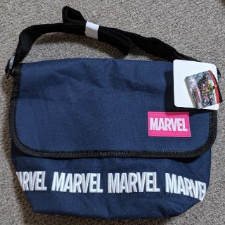 マーベル(MARVEL)の【あっちゃん様専用】MARVEL　ショルダーバッグ　ネイビー(ショルダーバッグ)