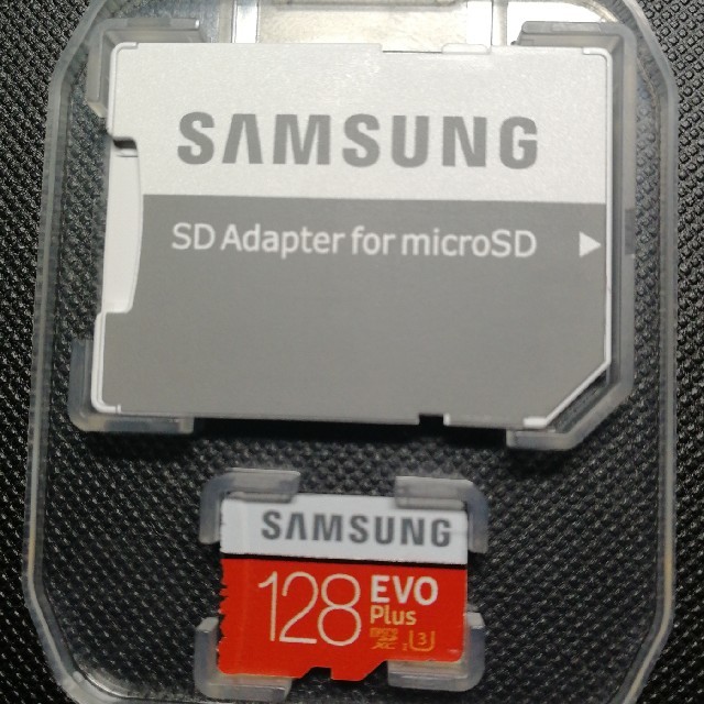 SAMSUNG(サムスン)のSamsung microSDカード128GB EVOPlus Class10  スマホ/家電/カメラのスマートフォン/携帯電話(その他)の商品写真