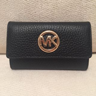 マイケルコース(Michael Kors)の★定価19,000円★新品 マイケルコース ブラックキーケース(キーケース)