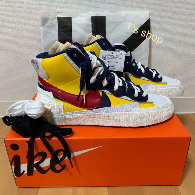 靴/シューズNike Blazer Mid sacai Snow Beach 26.0cm