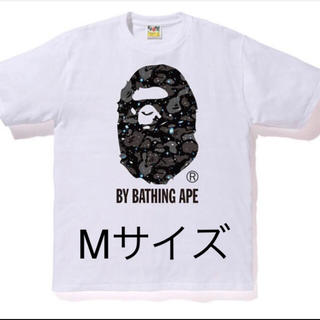 アベイシングエイプ(A BATHING APE)のBAPE 宇宙カモTシャツ Ｍサイズ(Tシャツ/カットソー(半袖/袖なし))