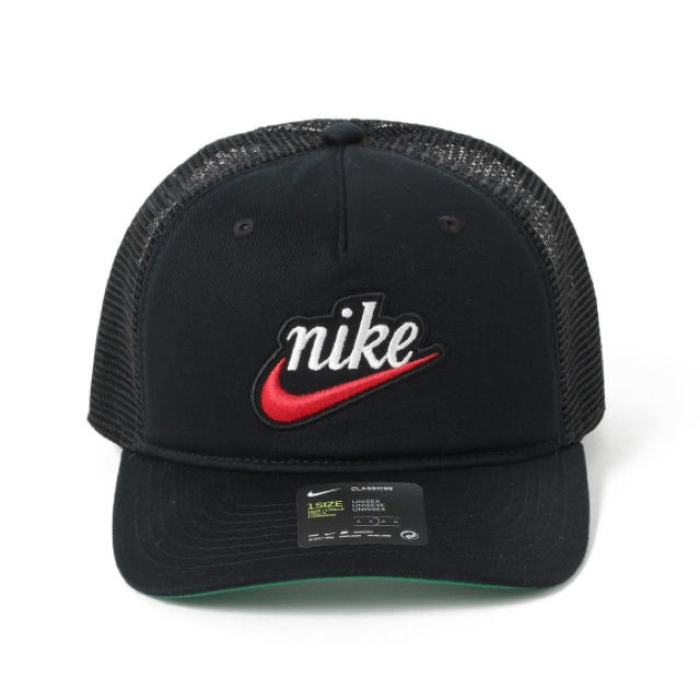 NIKE(ナイキ)の【期間限定SALE中】NIKE クラシック フォーム トラッカー キャップ 黒 メンズの帽子(キャップ)の商品写真