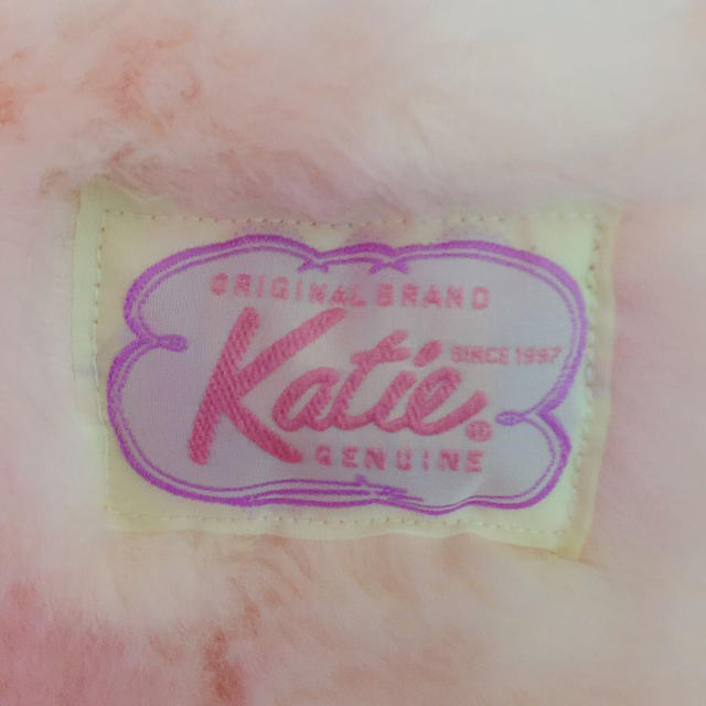 Katie(ケイティー)のkatie プードルティペット ピンク レディースのファッション小物(マフラー/ショール)の商品写真