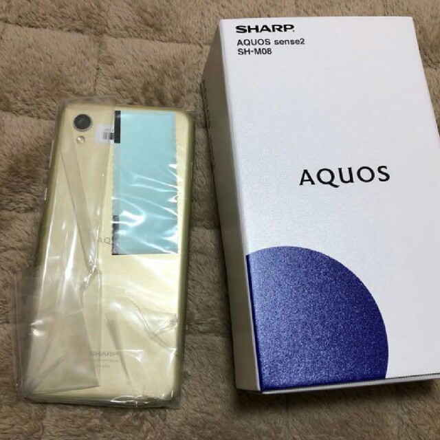 AQUOS - いろはすオレンジ様専用AQUOS sense2 SH-M08 アッシュイエローの通販 by さりお｜アクオスならラクマ