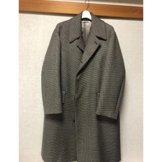 auralee  18aw チェック コート サイズ3(チェスターコート)